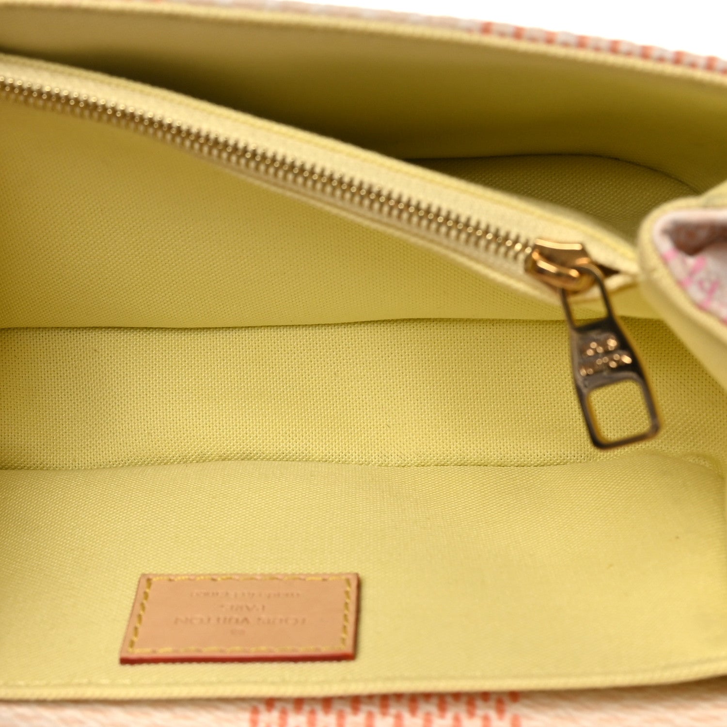 Louis Vuitton Damier Giant Pochette Metis East West Peach 5 of 10