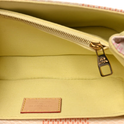 Louis Vuitton Damier Giant Pochette Metis East West Peach 5 of 10