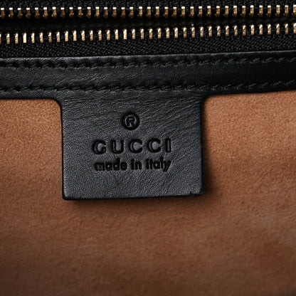 Gucci Calfskin Medium Sylvie Top Handle Bag Black 6 of 22