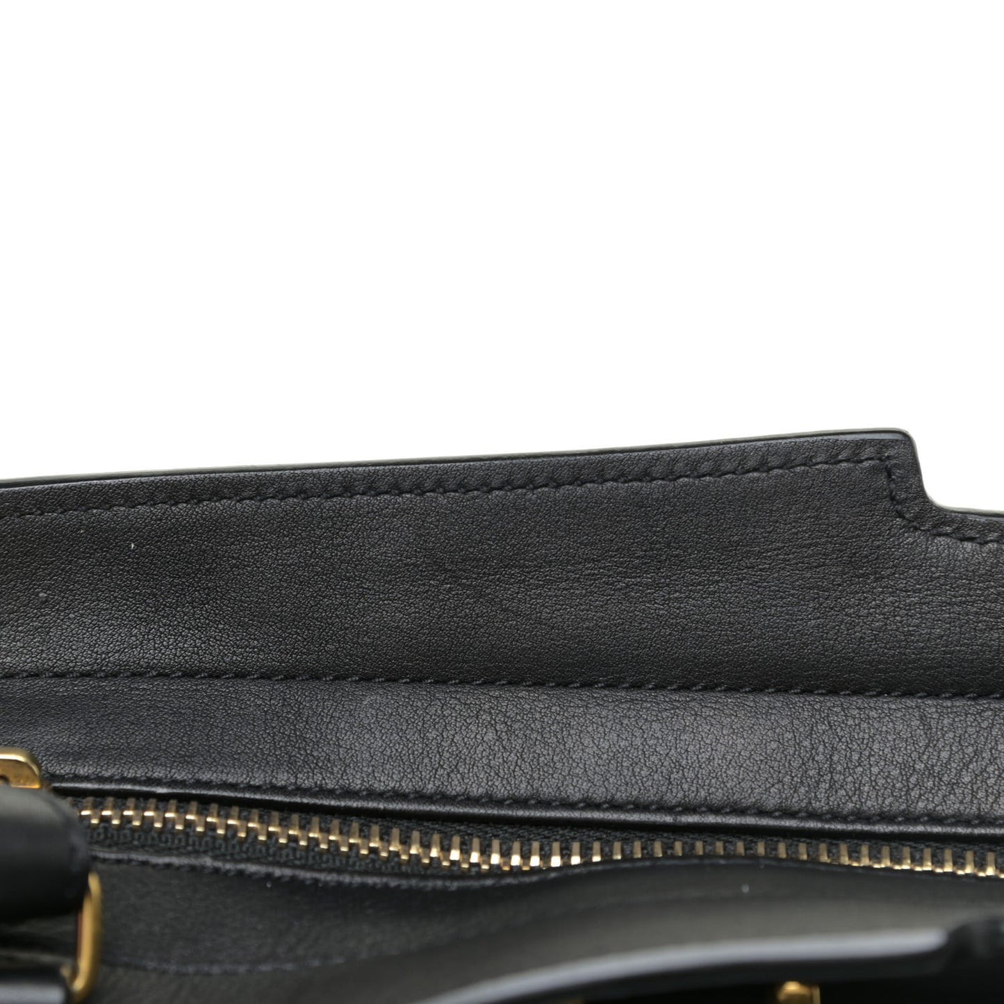 Calfskin Small Classic Y Cabas Black