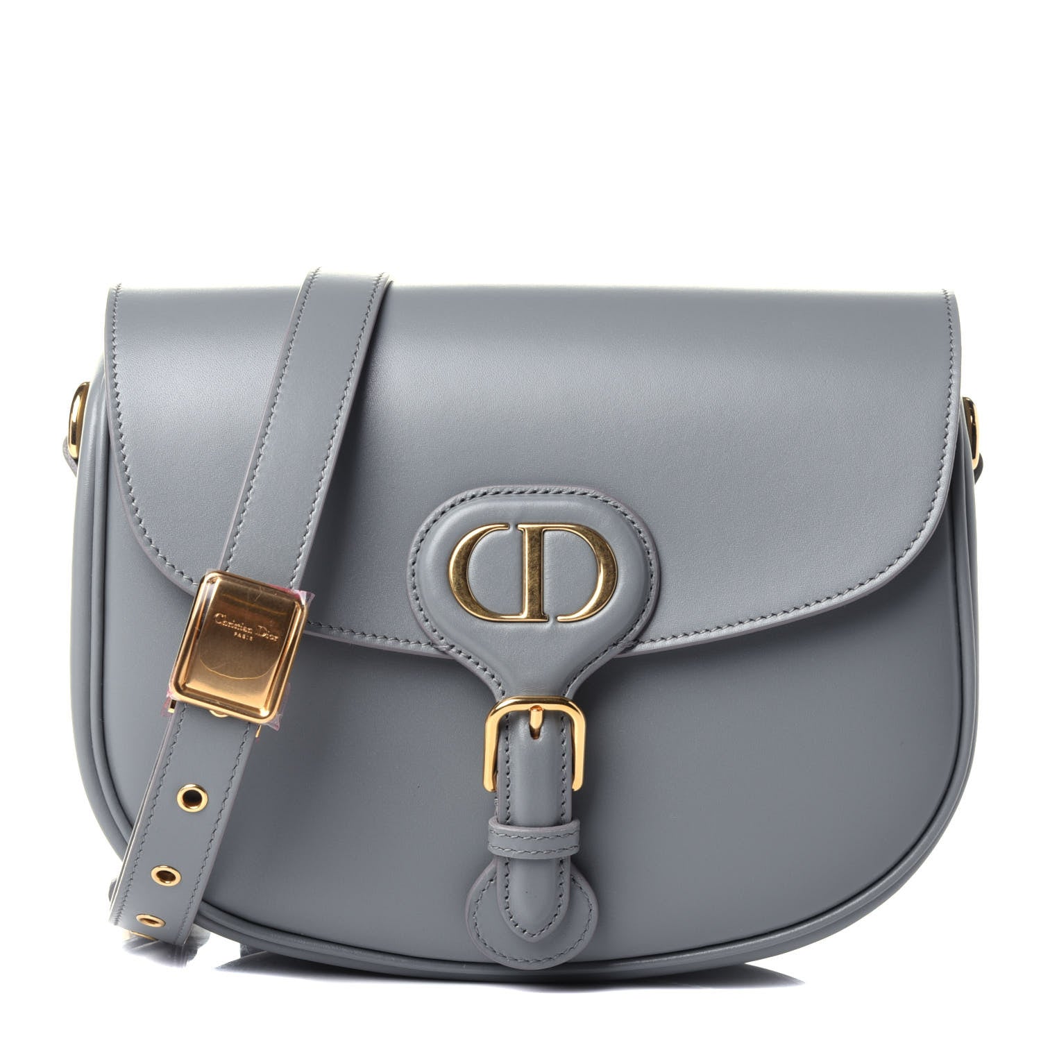 Christian Dior Box Calfskin Medium Bobby Flap Gray 1 of 10