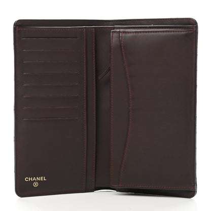 Chanel Caviar Quilted Yen Wallet Black 5 of 11