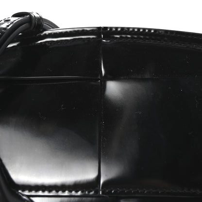Bottega Veneta Patent Maxi Intrecciato Mini Arco Black 7 of 9