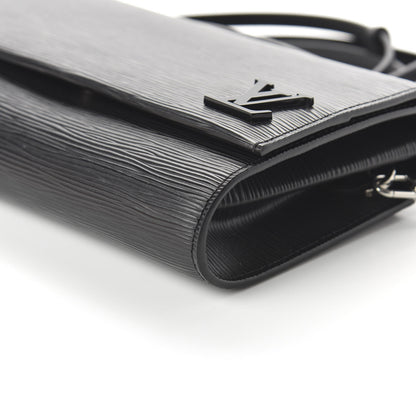 Louis Vuitton Epi Clery Black 7 of 10