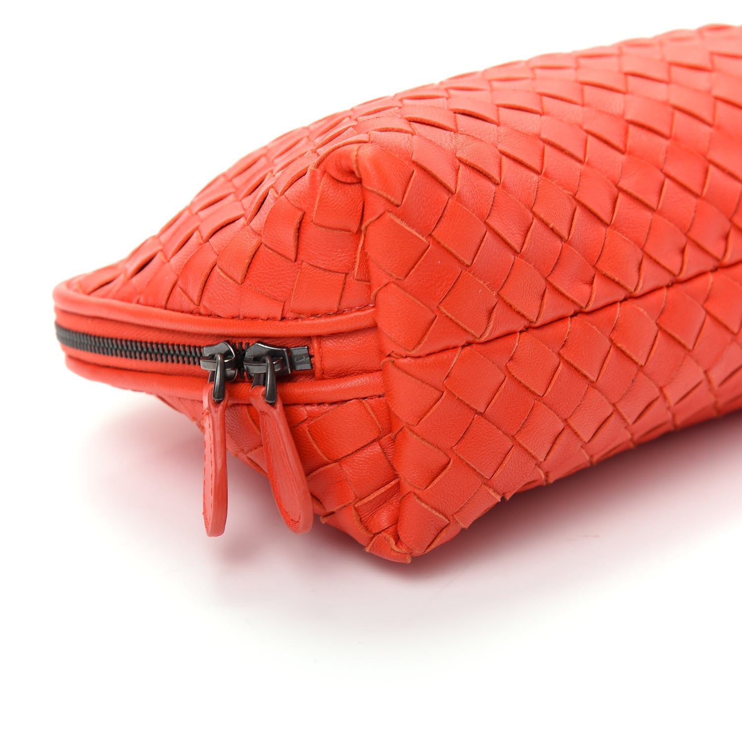Bottega Veneta Nappa Intrecciato Cosmetic Pouch Vesuvio 6 of 9