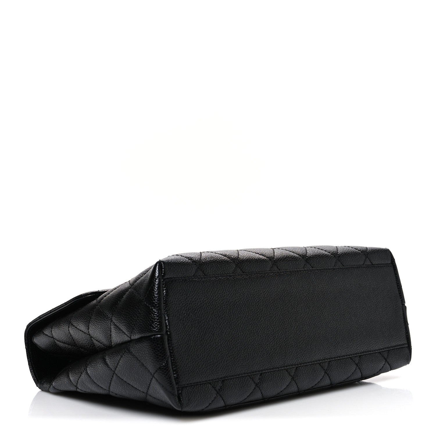 Chanel Caviar Quilted Jumbo Kelly Flap Black 4 of 10