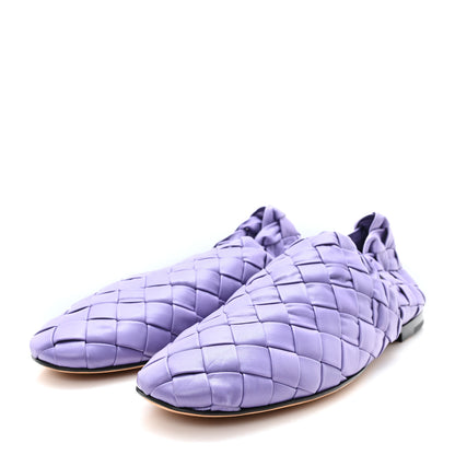Bottega Veneta Lagoon Nappa Intrecciato Slipper Flats 39.5 Lavender 4 of 8
