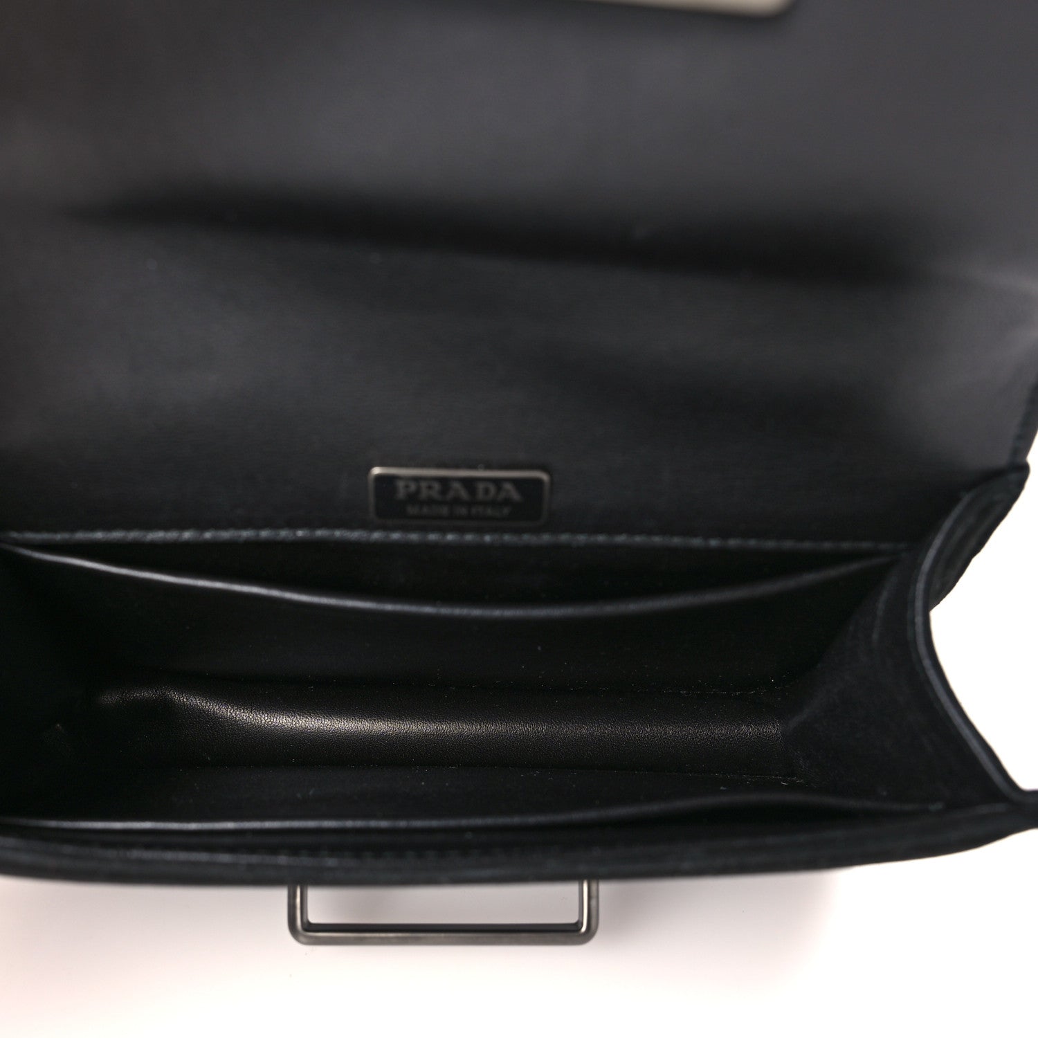 Prada Velvet Impuntu Cahier Bag Black 5 of 8