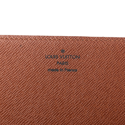 Louis Vuitton Monogram Simple Checkbook Holder Wallet Cover 6 of 8