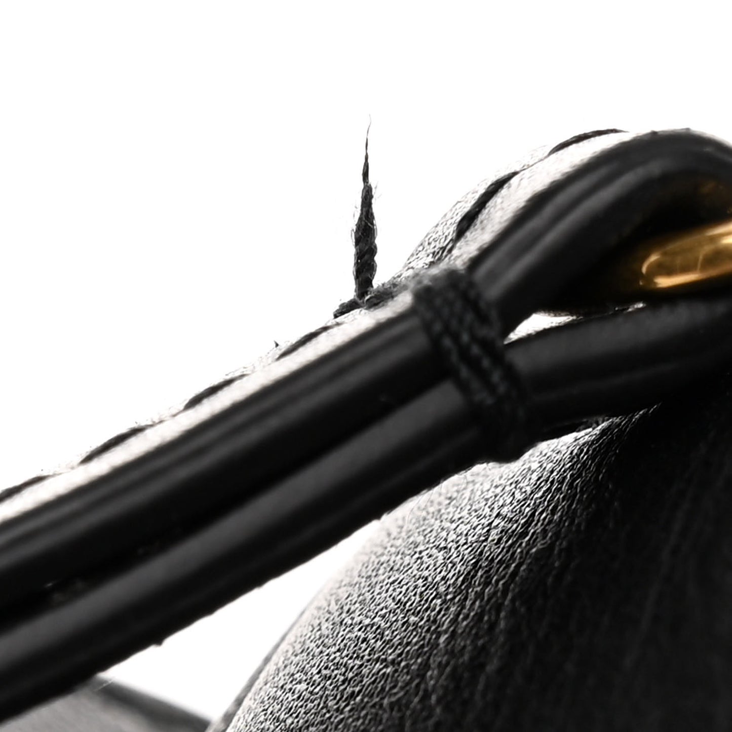 Calfskin Matelasse GG Marmont Belt Bag 85 34 Black