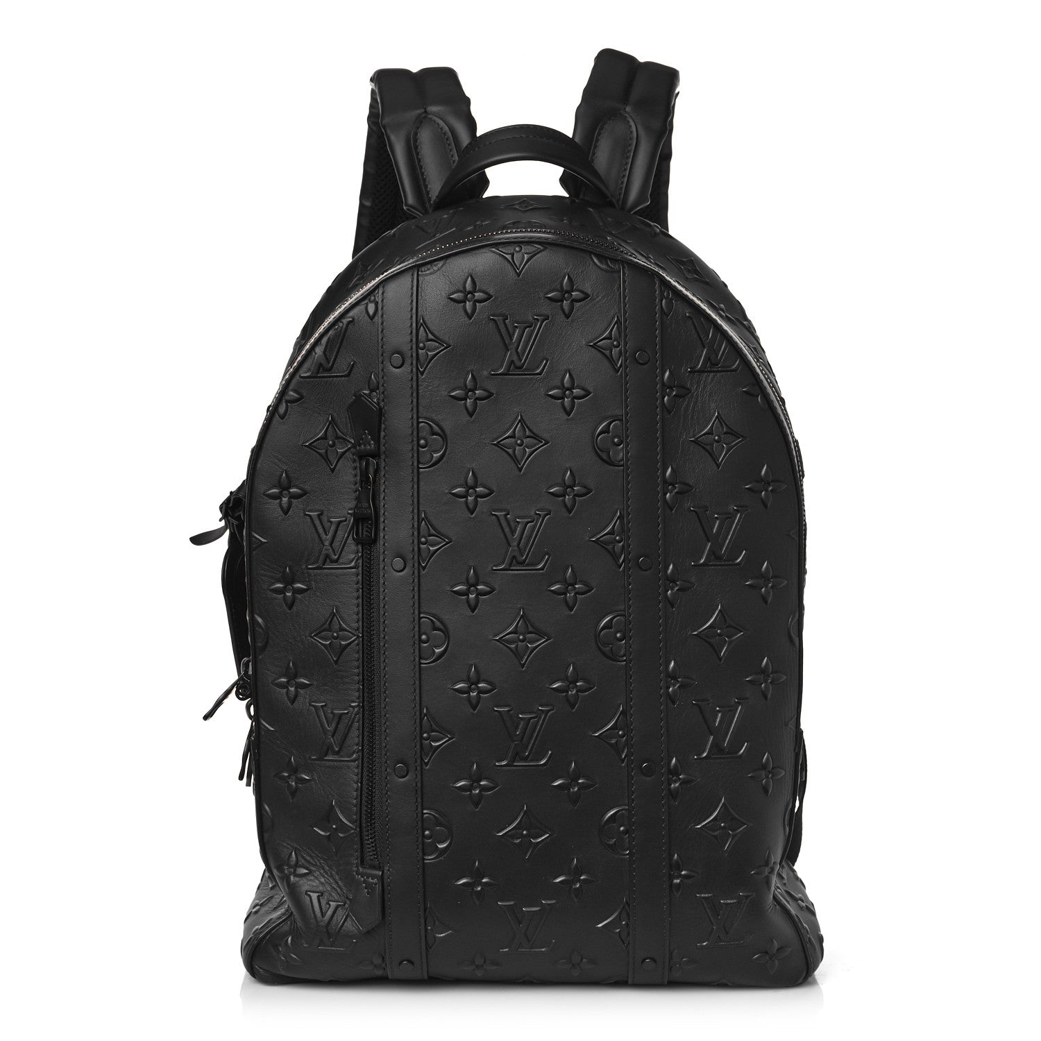 Louis Vuitton Monogram Seal Armand Backpack Black 1 of 9