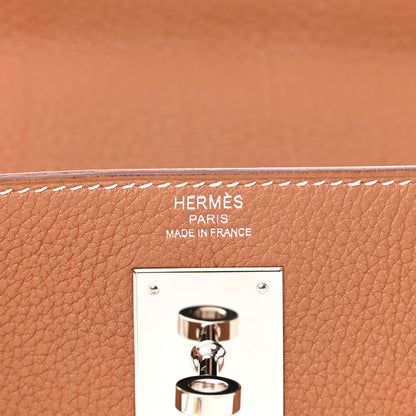 Hermes Togo Kelly Retourne 28 Gold 6 of 11