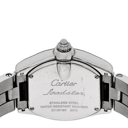 Cartier Stainless Steel 31mm Roadster Quartz Watch Pink 4 of 5