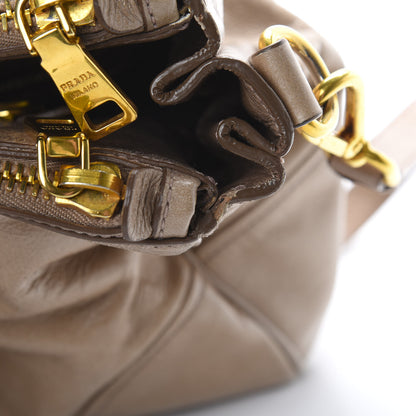 Prada Vitello Shine Shopping Satchel Argilla 19 of 23