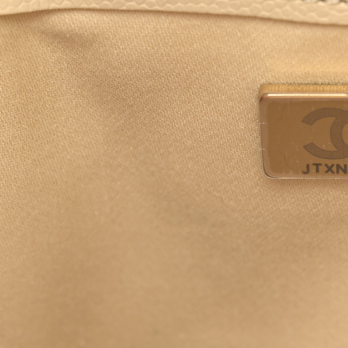 Caviar Quilted Small Chanel 25 Handbag Beige