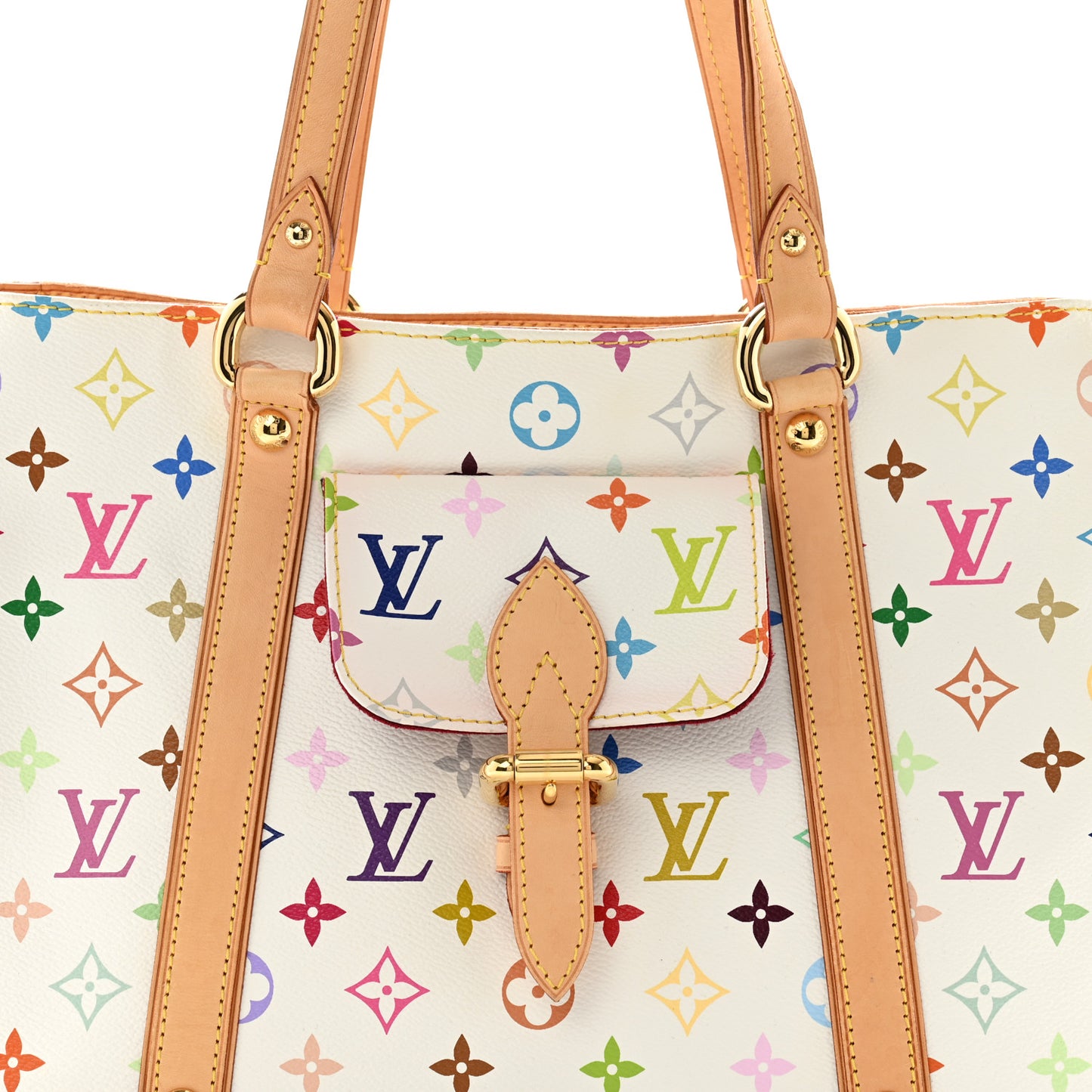 Monogram Multicolor Aurelia MM White