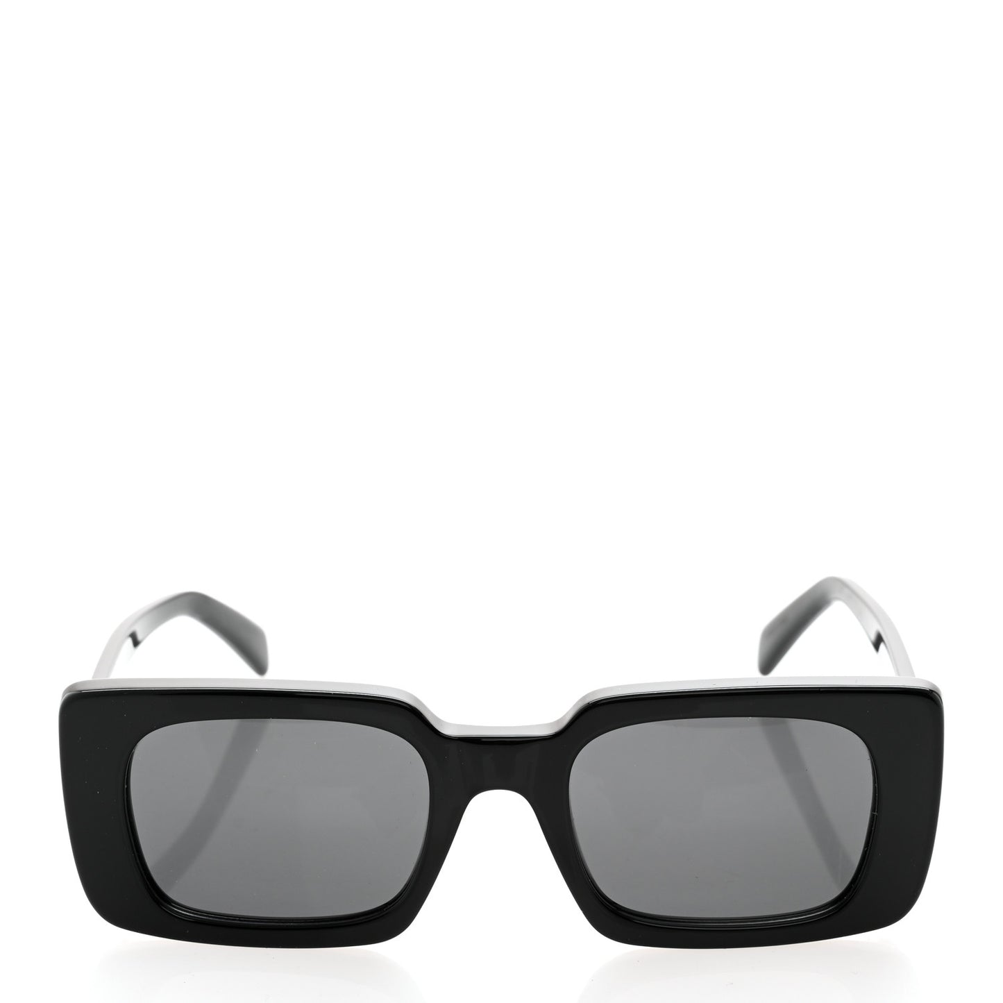 Acetate Rectangular Sunglasses CL402131 Black