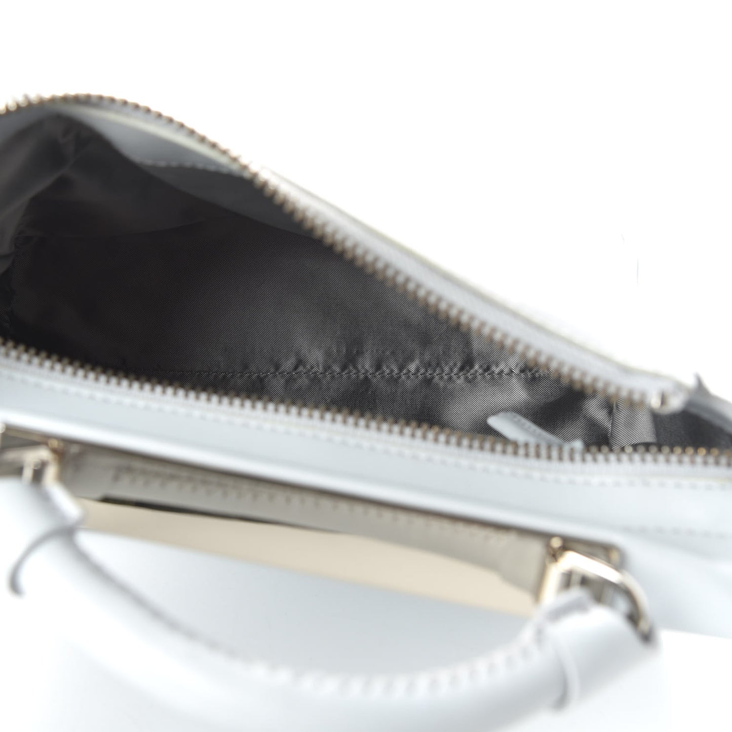 Calfskin Quilted Small Ryder Satchel Glacier