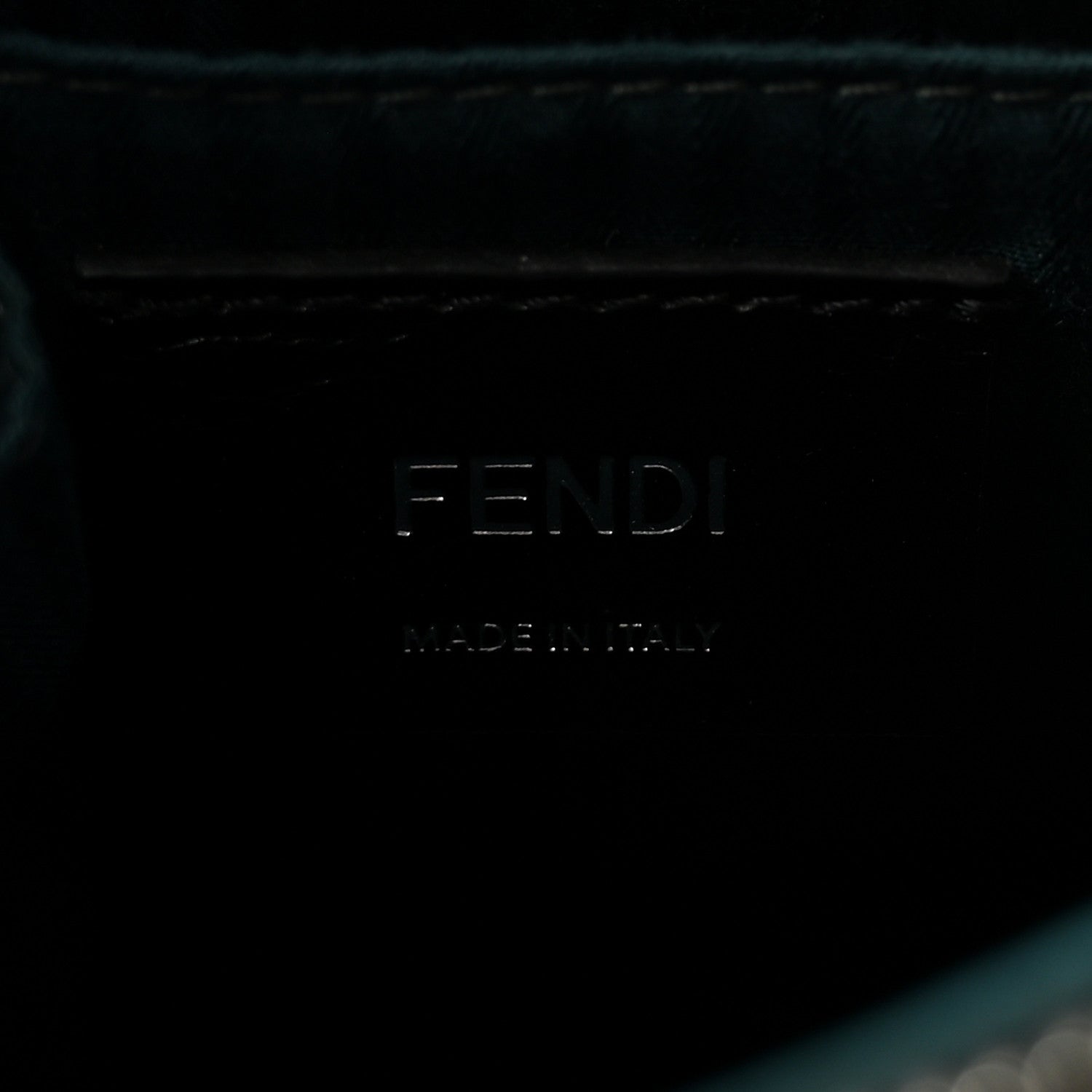 Fendi Vitello Elite Regular 2Jours Tote Oceano 6 of 10