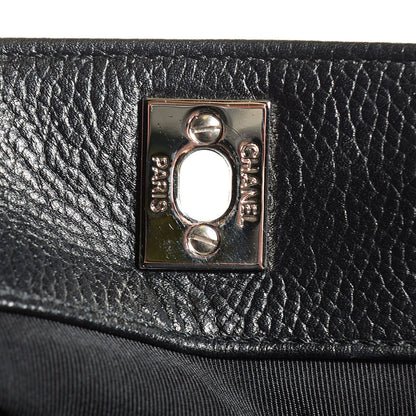 Chanel Calfskin Cerf Executive Shopper Tote Black 8 of 8