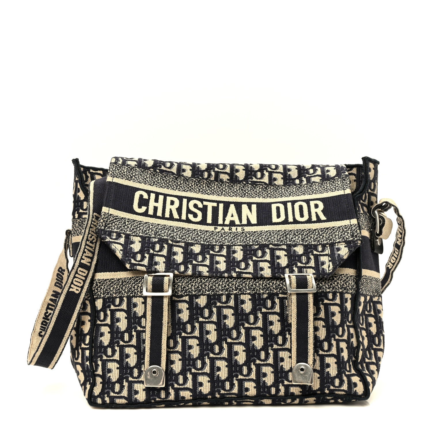 Christian Dior Oblique Medium Diorcamp Messenger Blue 1 of 9