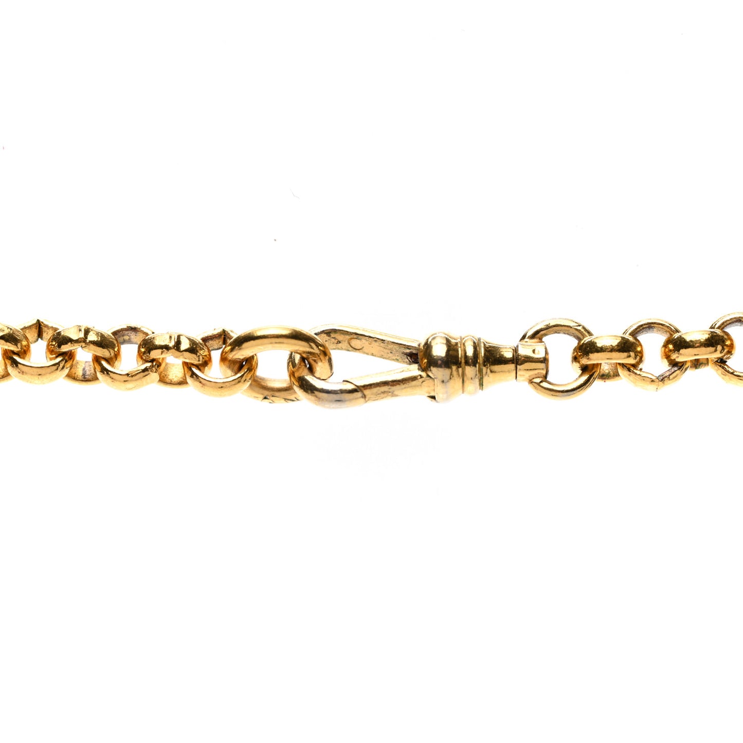 CC Whistle Pendant Necklace Gold