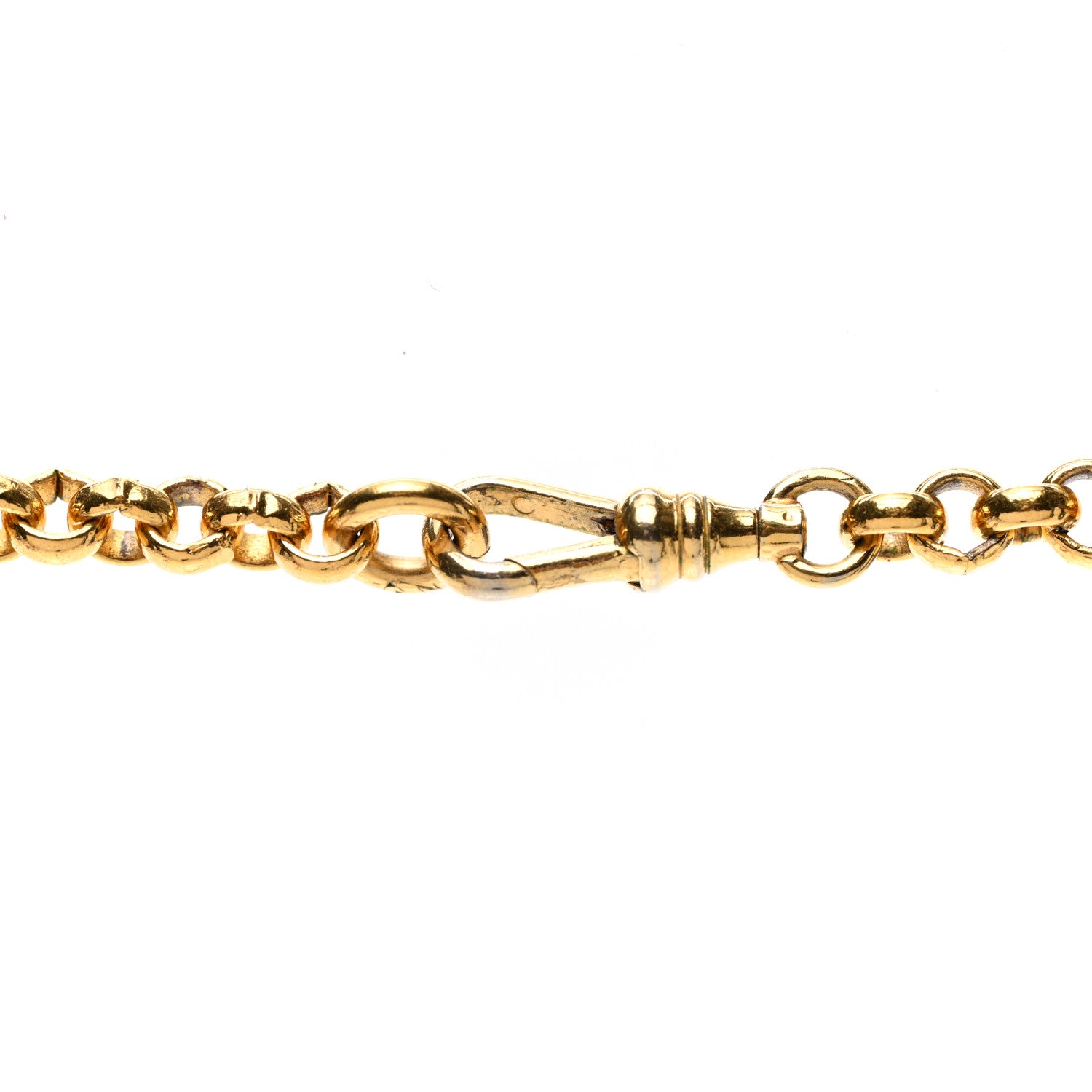 Chanel CC Whistle Pendant Necklace Gold 4 of 5
