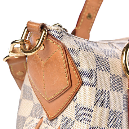 Louis Vuitton Damier Azur Evora MM 9 of 13