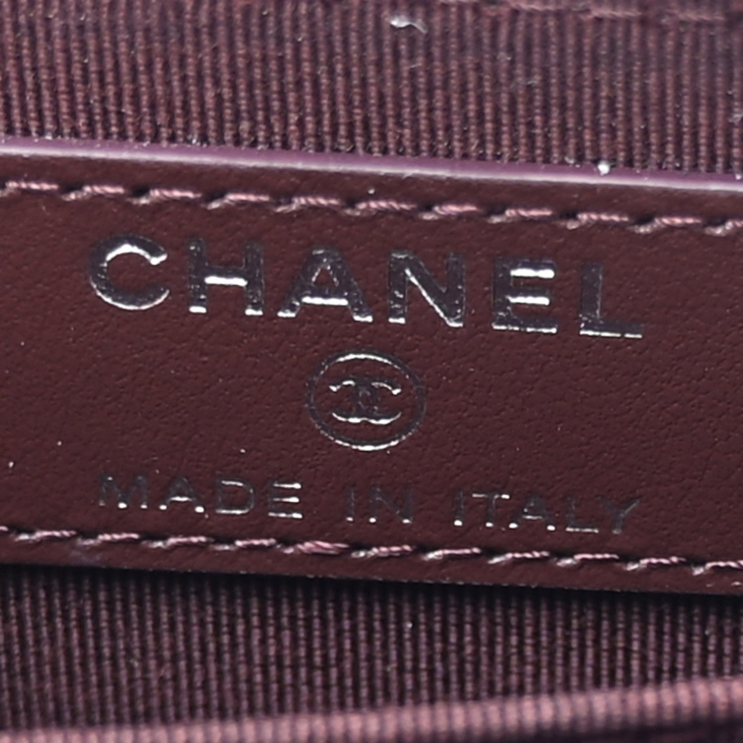 Chanel Caviar Quilted Zip Around Coin Purse Wallet On Chain Black 6 of 11