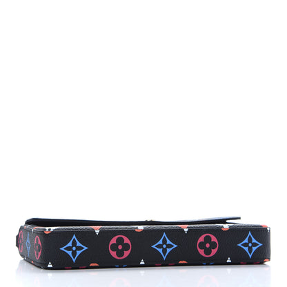 Louis Vuitton Game On Felicie Chain Wallet Black 4 of 8