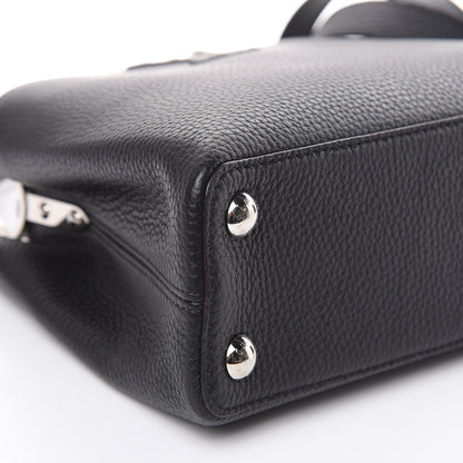 Louis Vuitton Taurillon Capucines BB Black 7 of 8