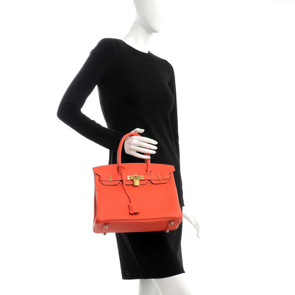 Hermes Togo Birkin 30 Capucine 2 of 31