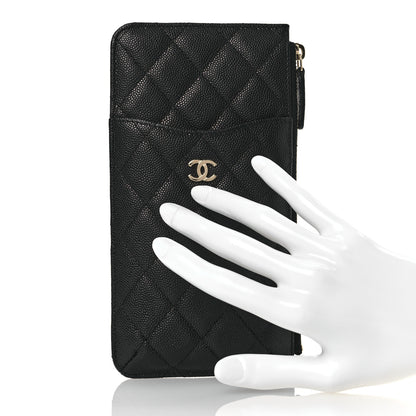 Chanel Caviar Quilted Classic iPhone Pouch Black 2 of 10