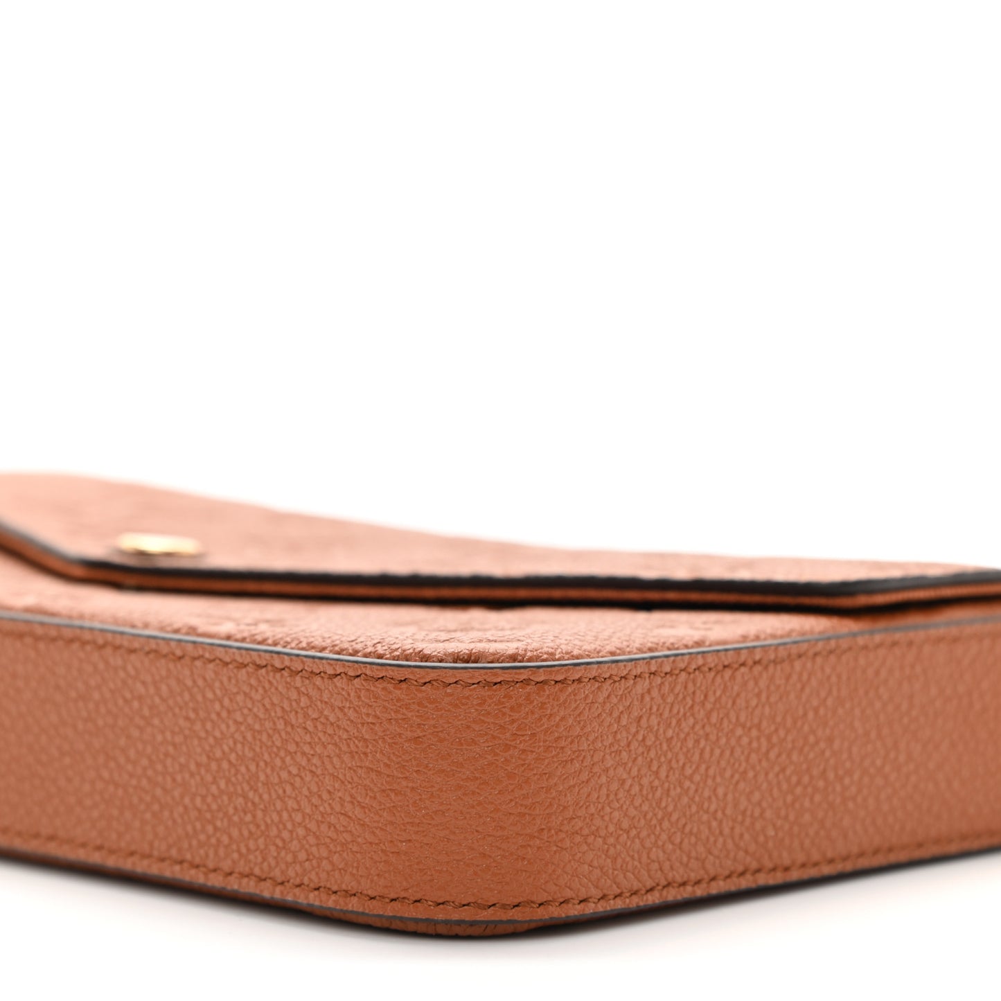 Empreinte Pochette Felicie Chain Wallet Cognac