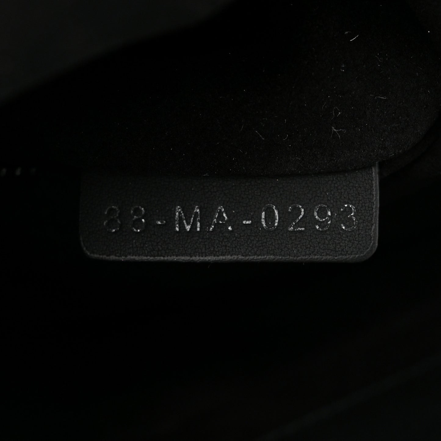 Ultra Matte Calfskin Cannage Medium Lady Dior Black