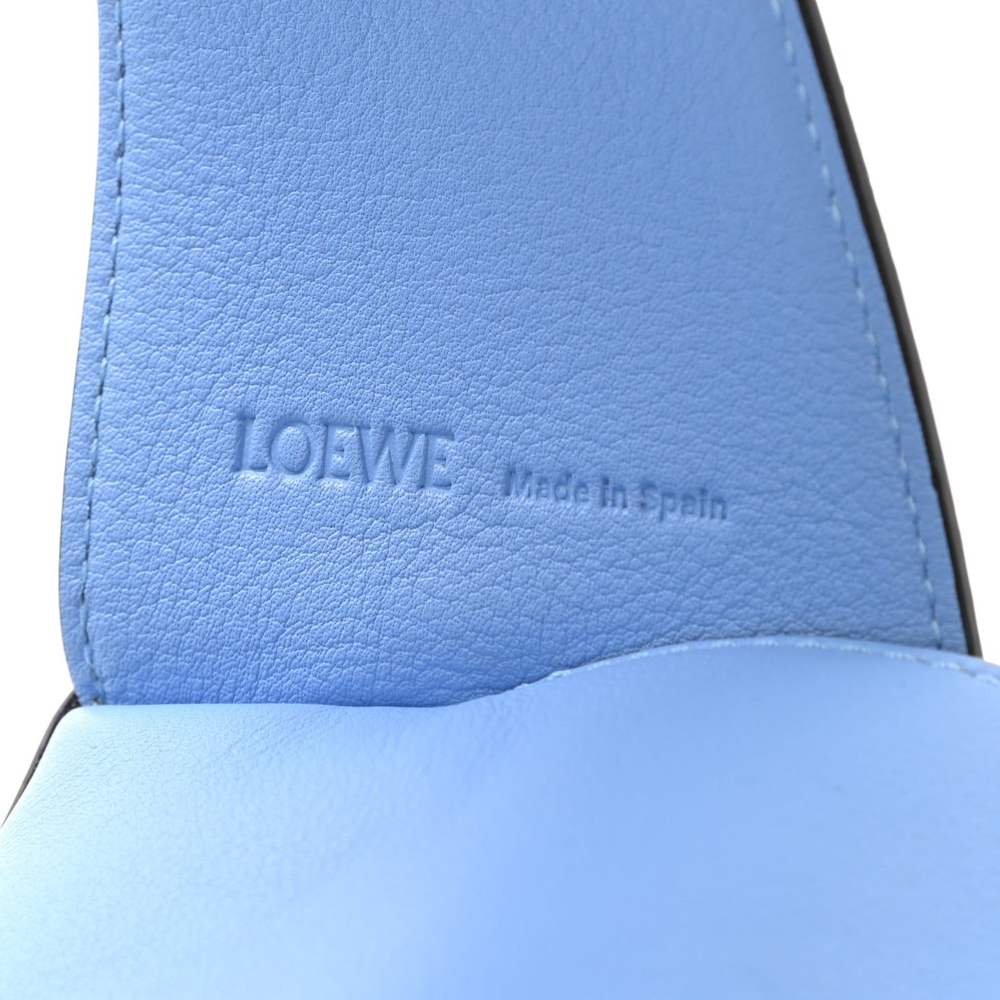 Calfskin Puzzle Hobo Celestine Blue