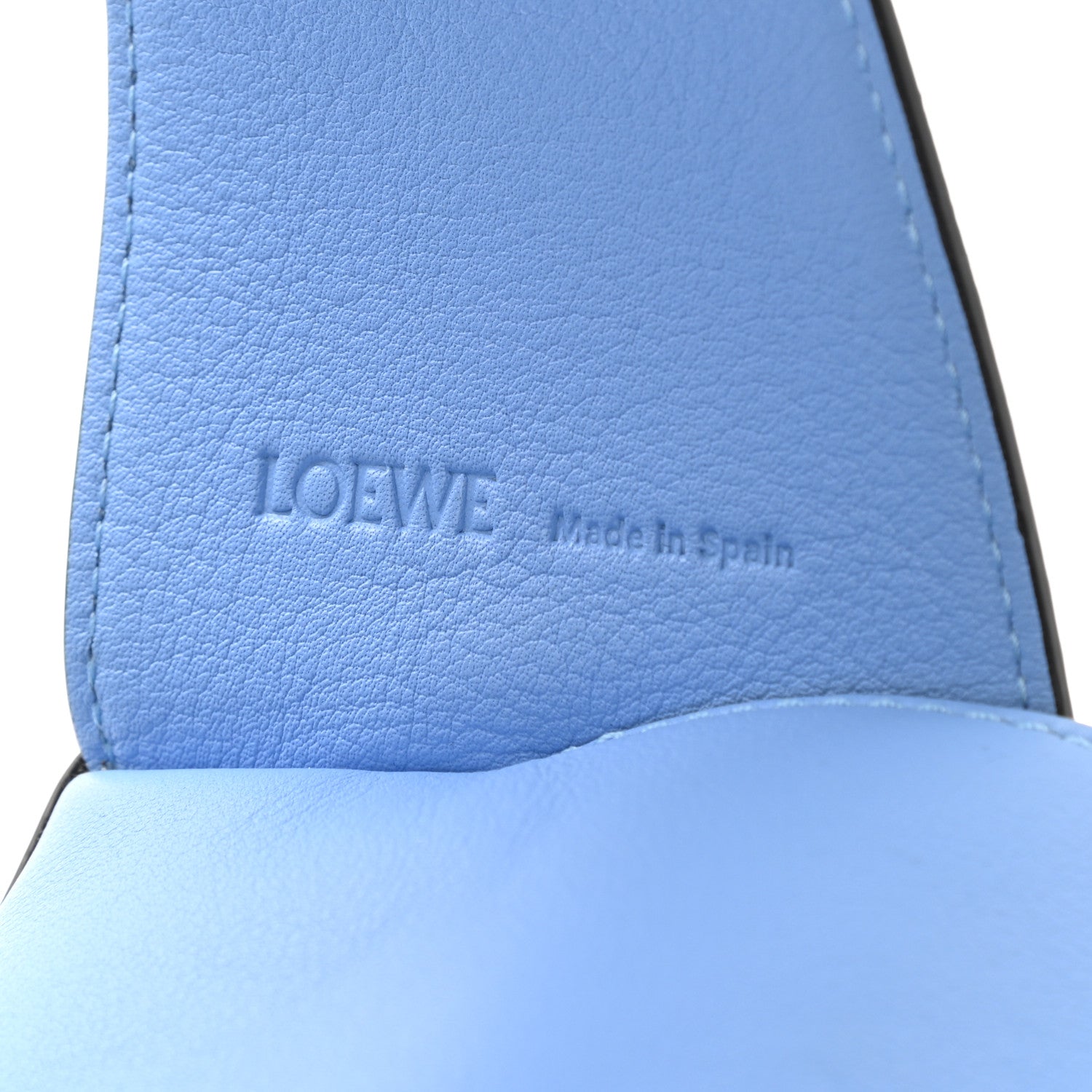 Loewe Calfskin Puzzle Hobo Celestine Blue 7 of 10
