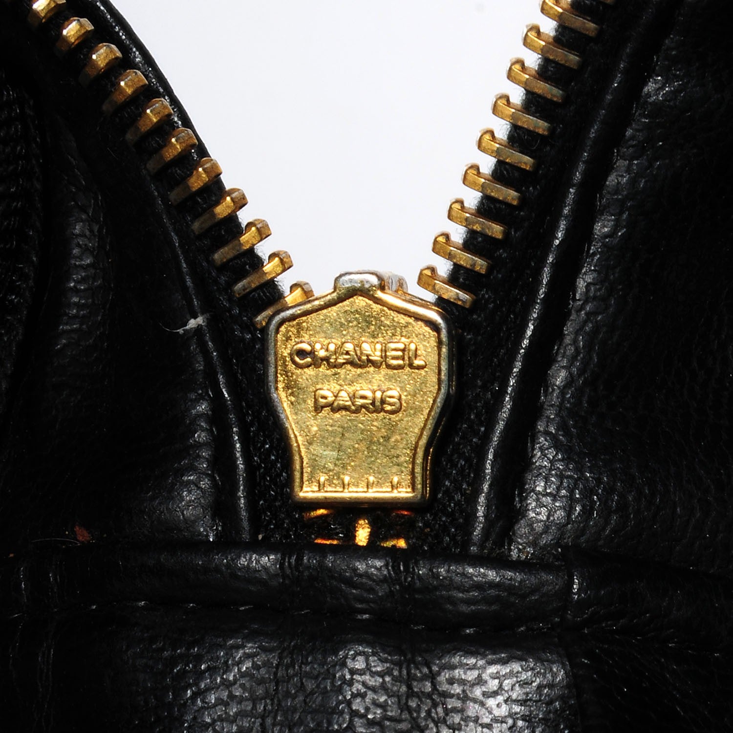 Chanel Caviar Cosmetic Case Black 9 of 9