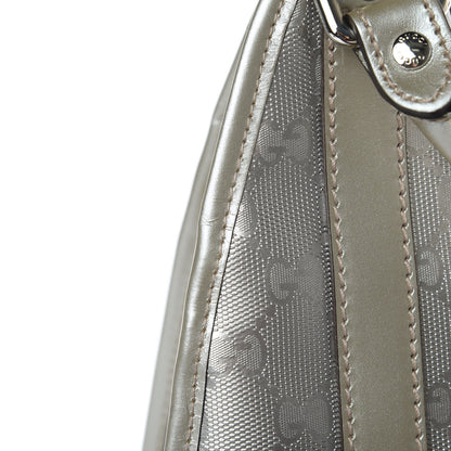 Gucci Imprime Monogram Medium Joy Shoulder Bag Silver 12 of 12
