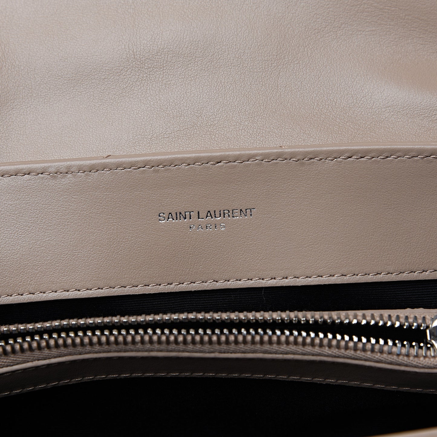 Calfskin Y Quilted Monogram Small Loulou Chain Satchel Nude Powder