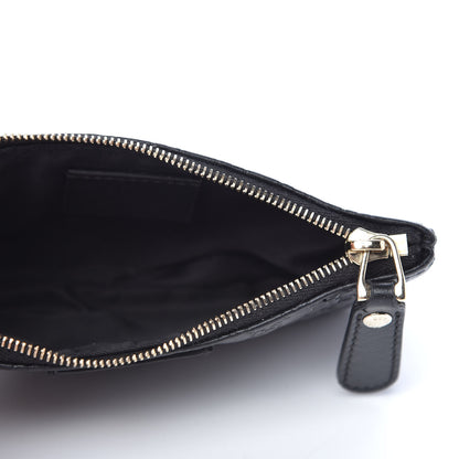 Gucci Microguccissima Key Ring Coin Case Black 5 of 8