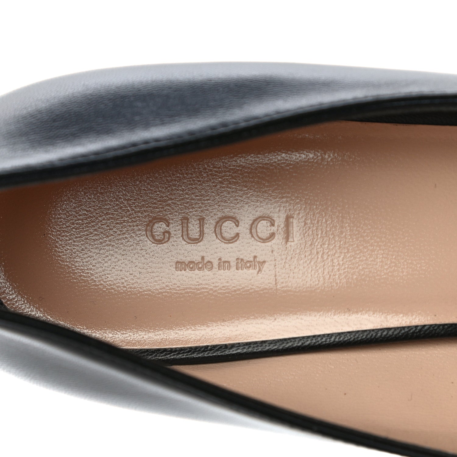 Gucci Malaga Kid GG Marmont Fringe 50mm Loafer Pumps 40 Black 8 of 11