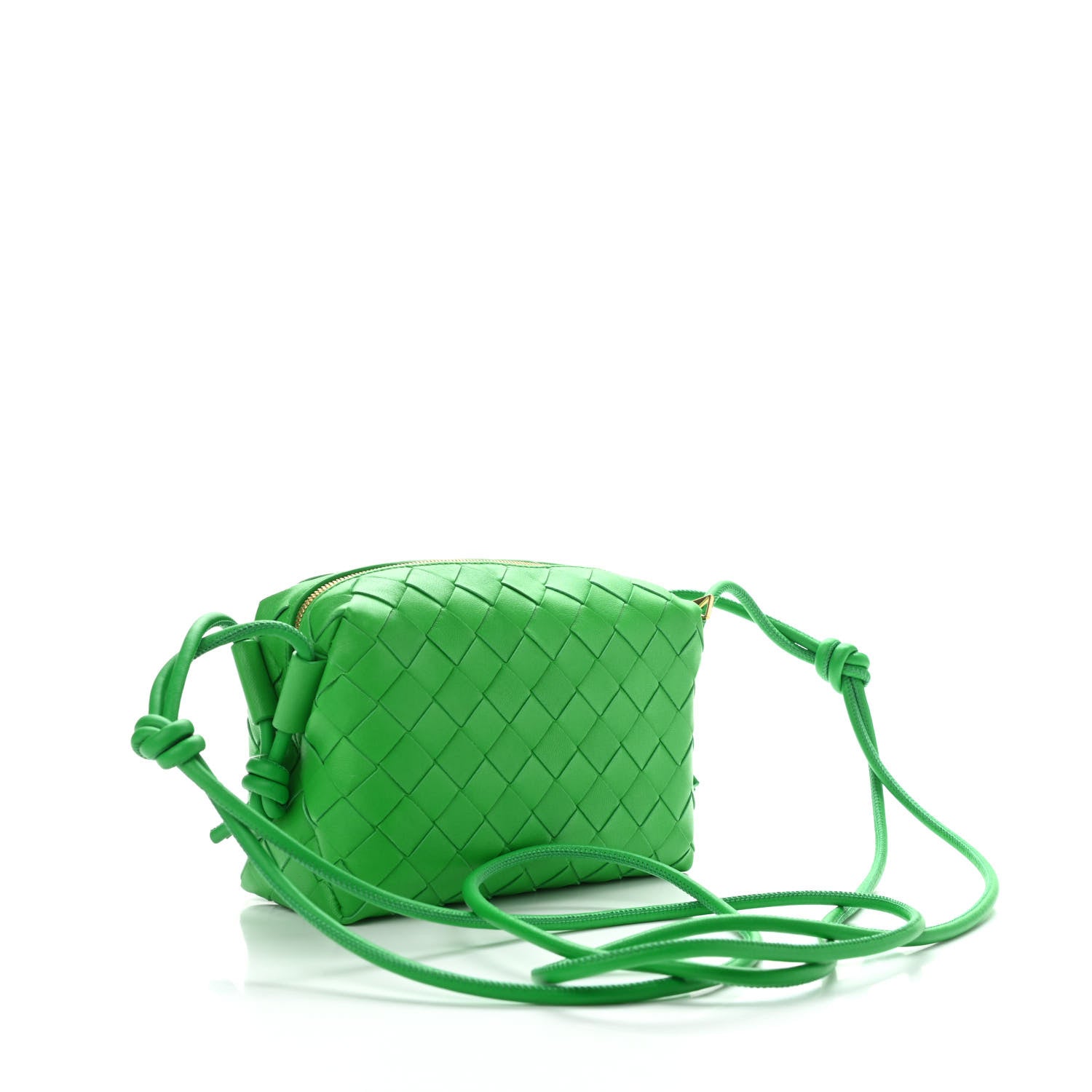 Bottega Veneta Nappa Intrecciato Mini Loop Camera Bag Parakeet 3 of 9