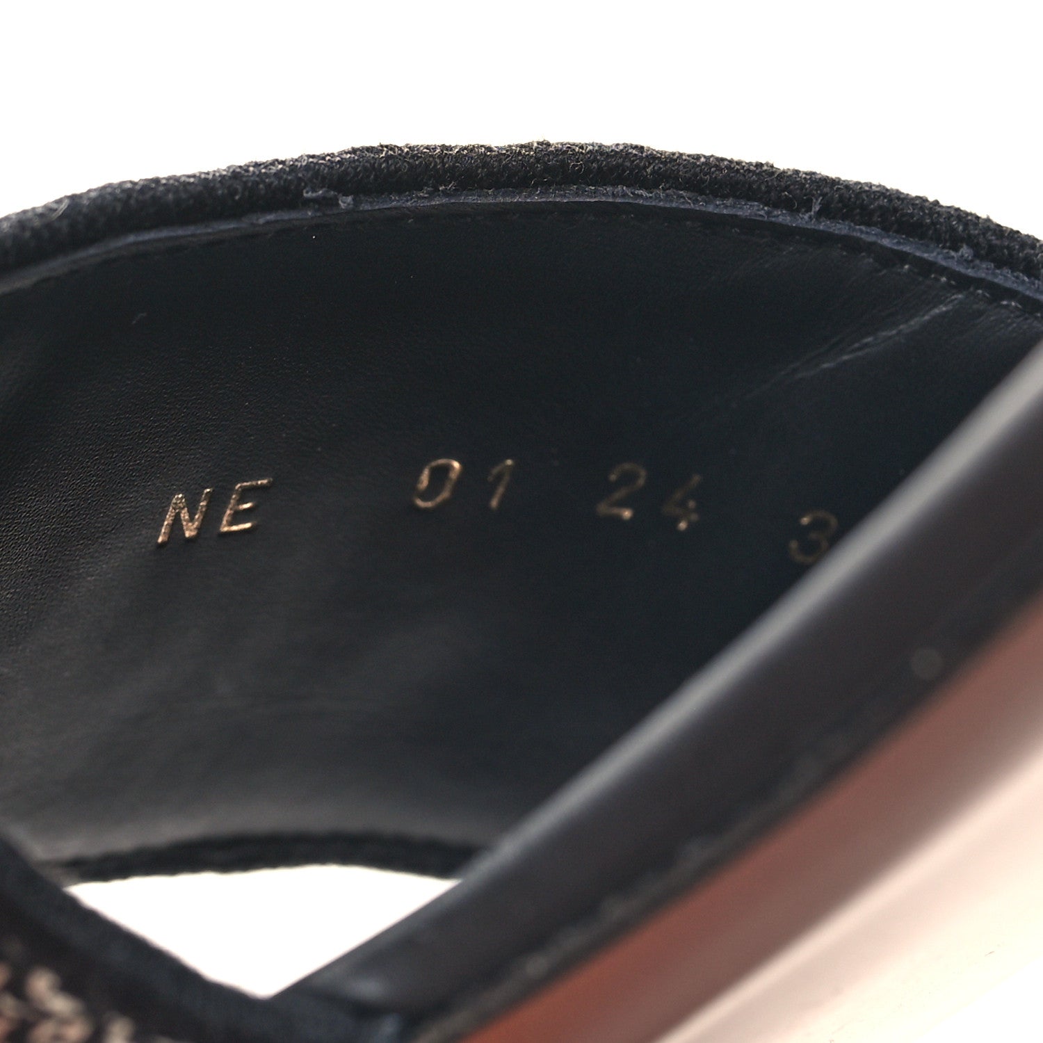 Christian Dior Canvas Embroidered Dway Mules Slide Sandals 37 Deep