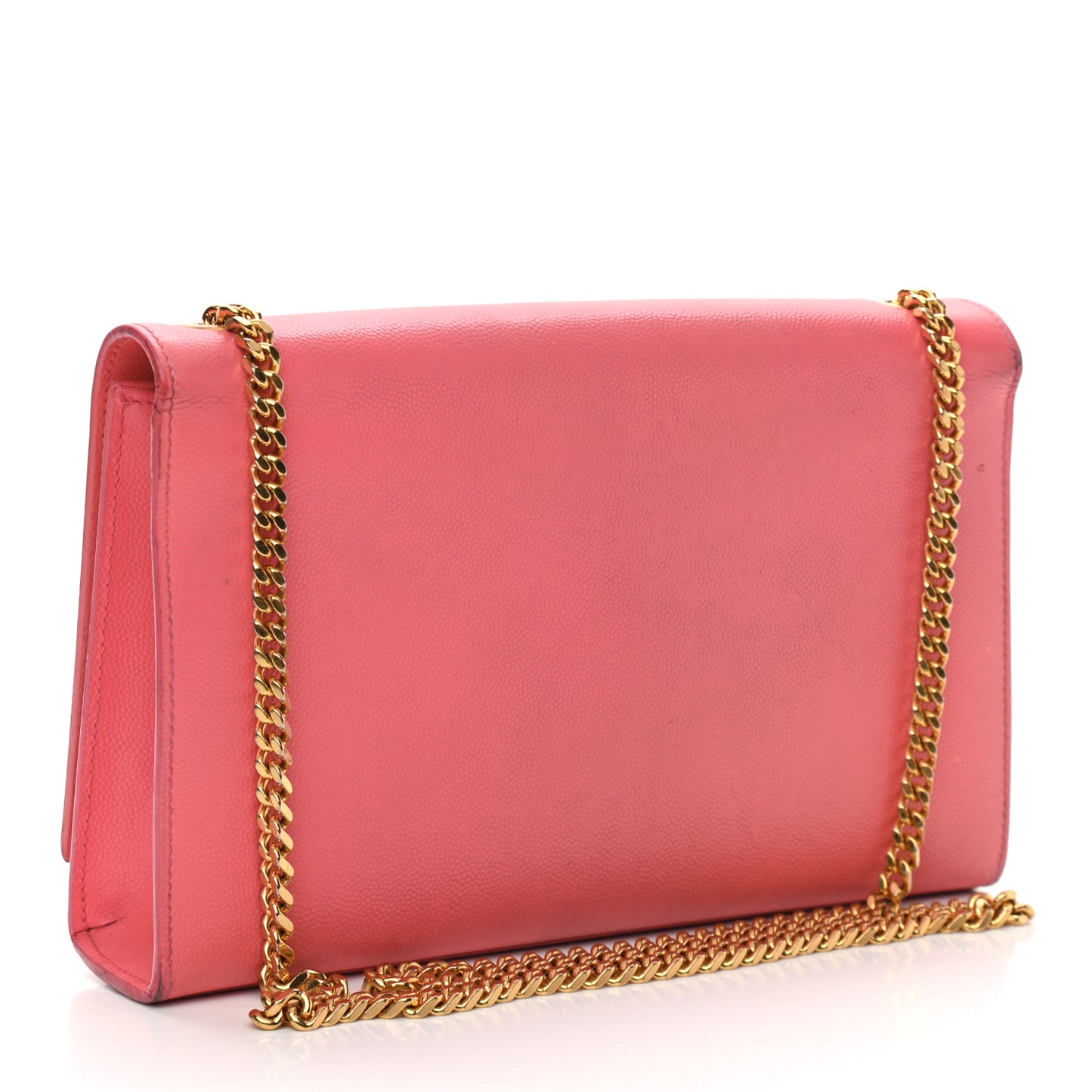 Grain De Poudre Medium Classic Monogram Kate Satchel Rose Clair
