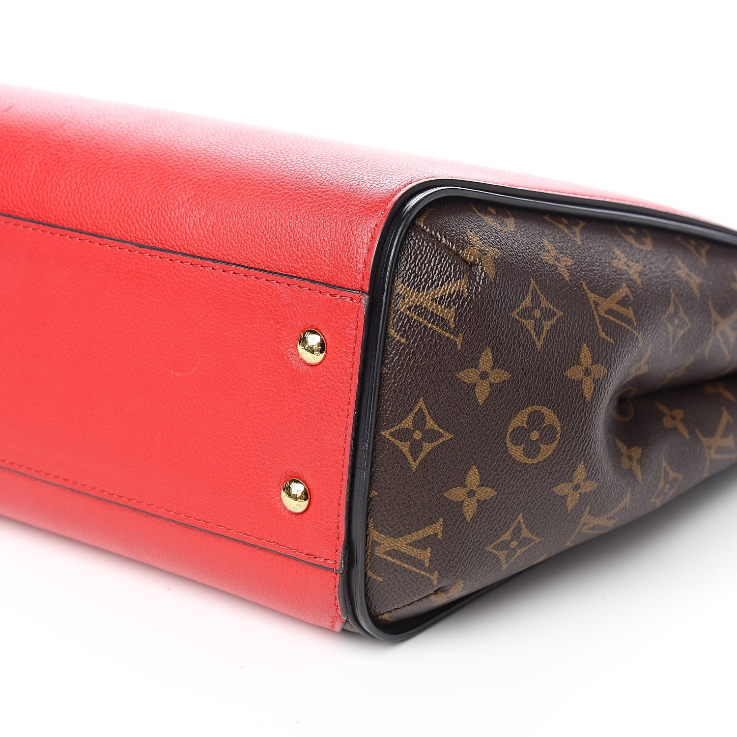Louis Vuitton Calfskin Monogram Kimono Tote Cherry 10 of 11