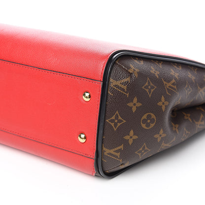 Louis Vuitton Calfskin Monogram Kimono Tote Cherry 10 of 11