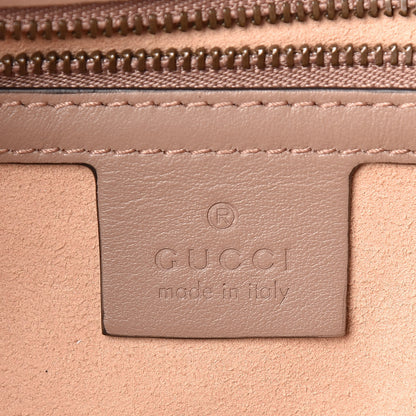 Gucci Calfskin Matelasse Small GG Marmont Shoulder Bag Porcelain Rose 6 of 10