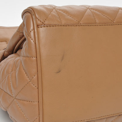 Mulberry Nappa Quilted Medium Alexa Deer Brown 5 of 11