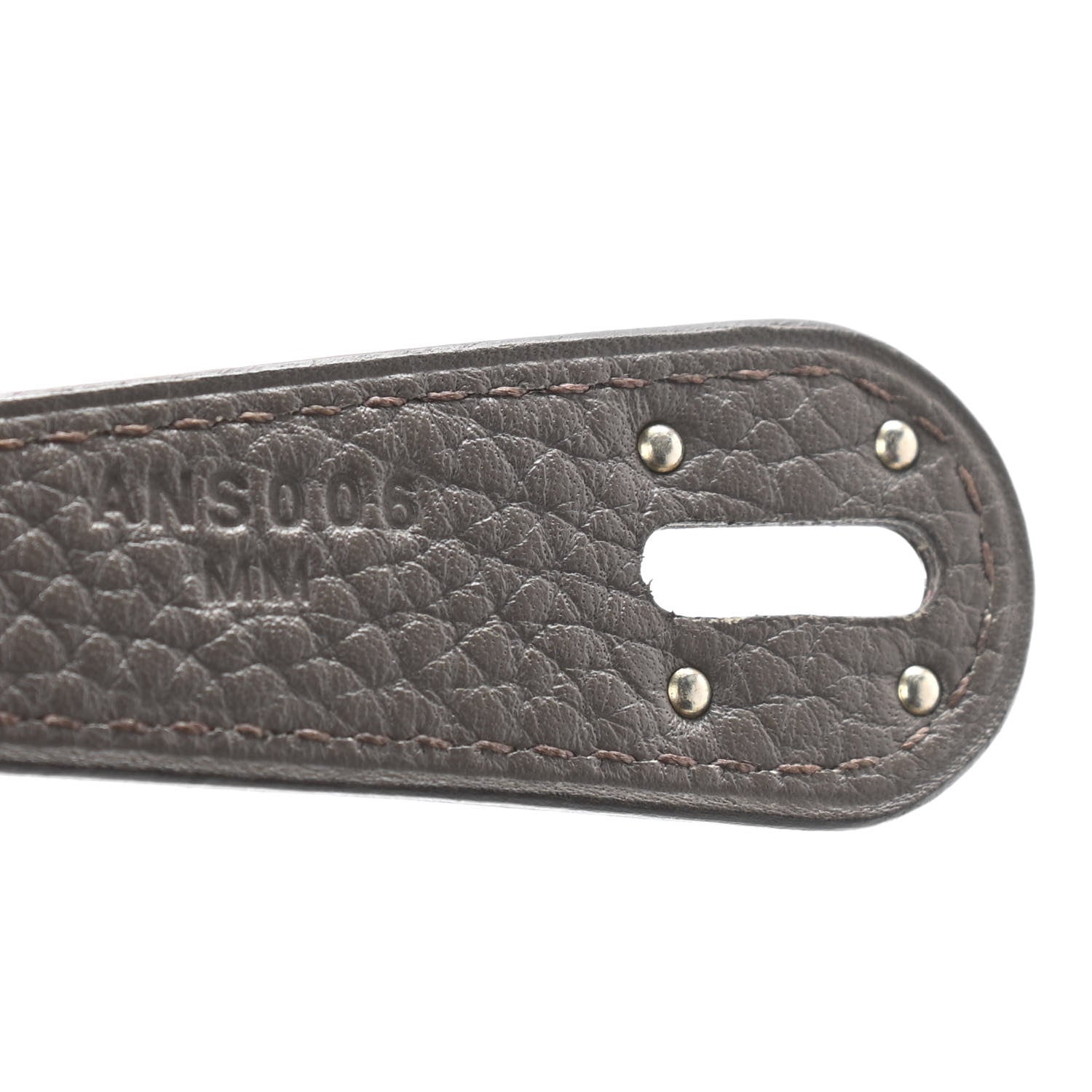 Hermes Taurillon Clemence Lindy 30 Etain 6 of 10